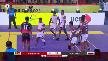 SRILANKA VS THAILAND Match Highlights - Bangabandhu Cup 2023 International Kabaddi Tournament
