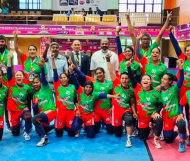 Bangladesh Womens National Kabaddi Team Plays Historic Test Series in Nepal
