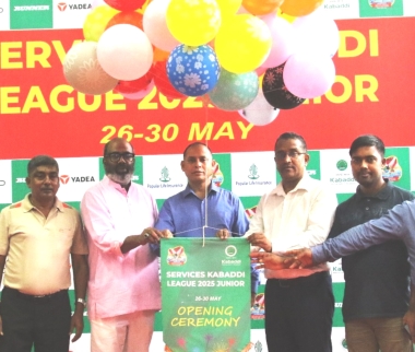Services Kabaddi League-2025 (Junior) Kicks Off